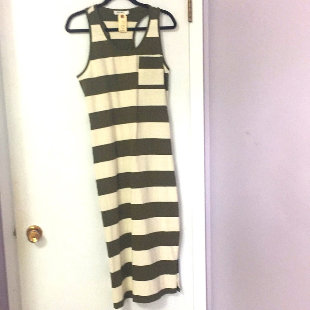 Mod Ref Striped Summer Maxi Dress